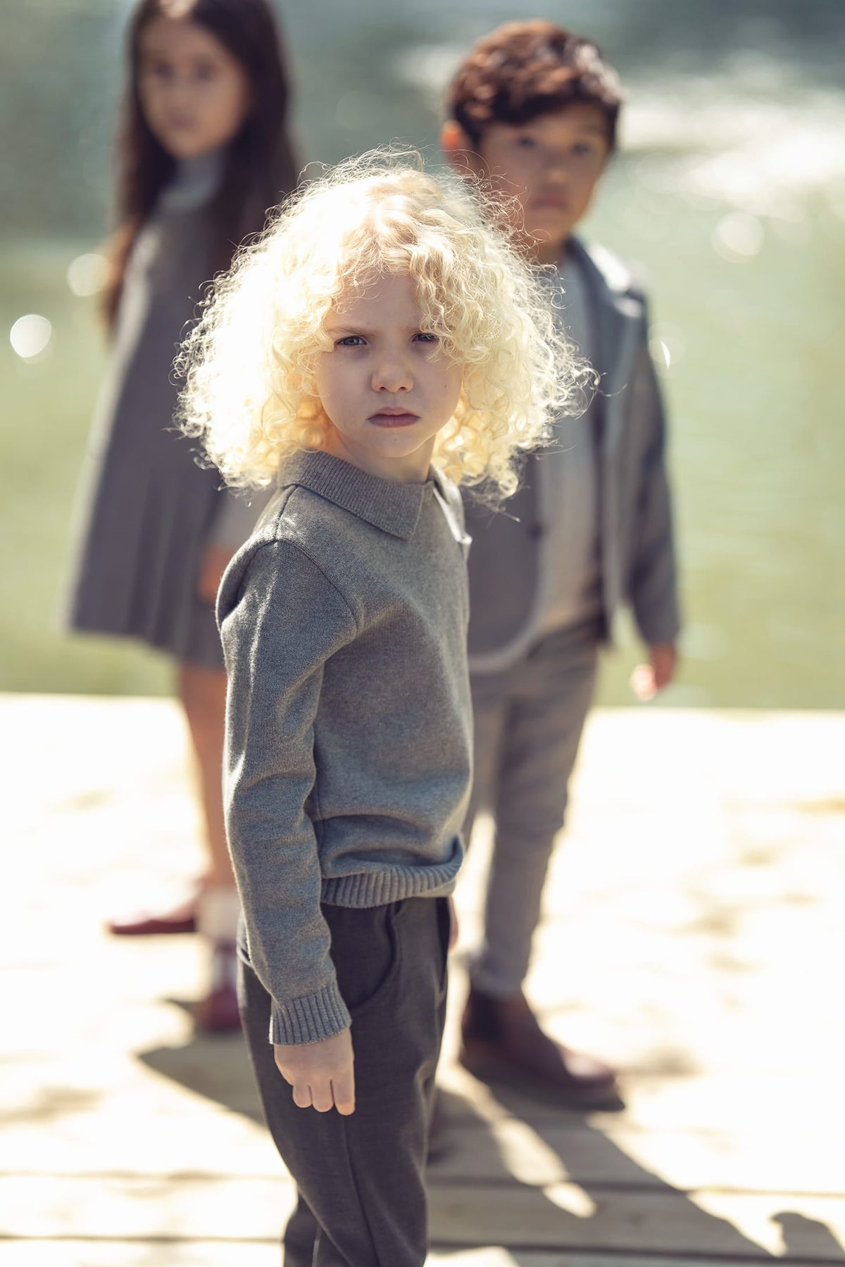 Franck Collar Sweater - Grey by KIPP™ Collection