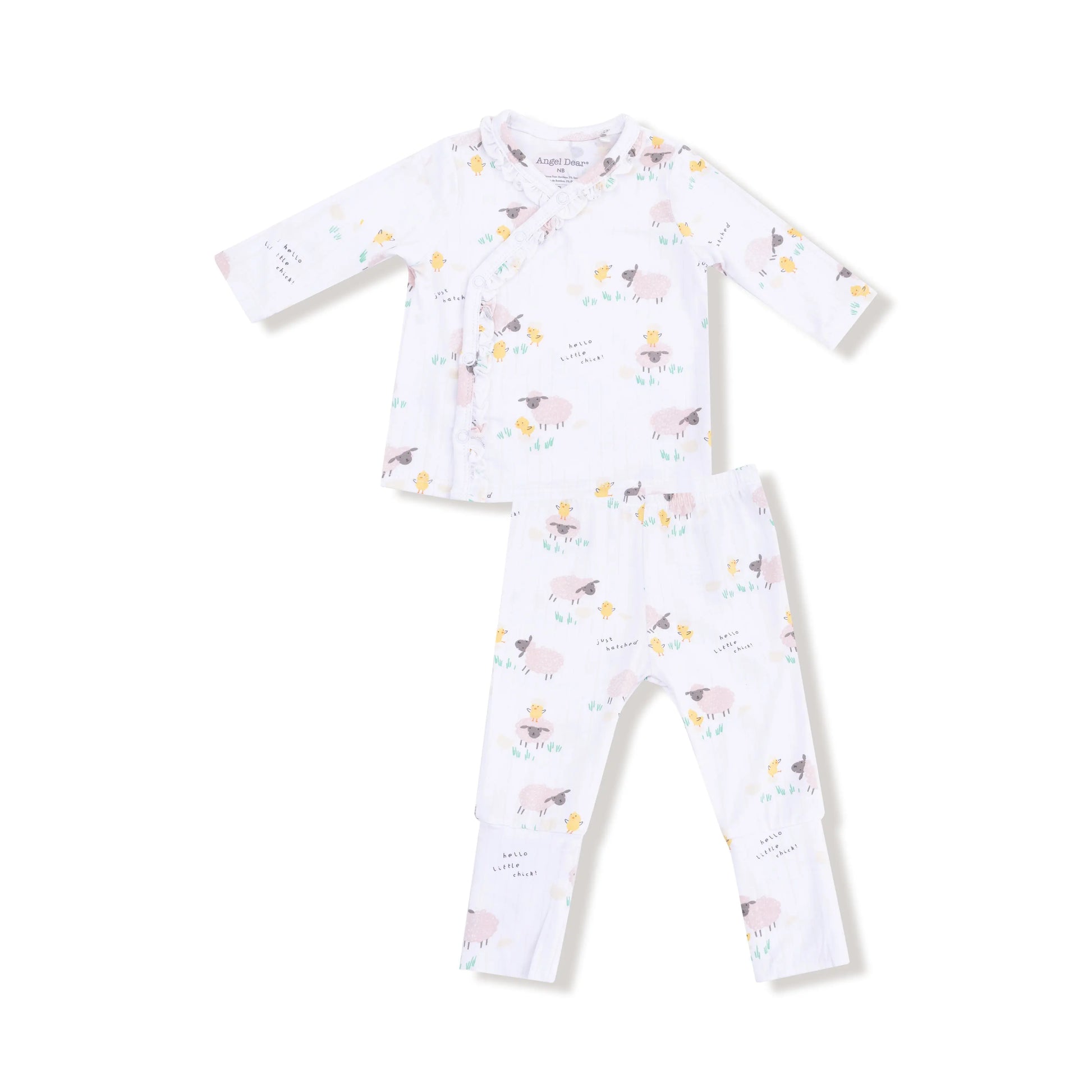 Take Me Home Set Roll Over Cuff Pants Angel Dear Baby Angel Dear Everetts Place: Online Boutique