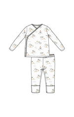 Angel Dear Take Me Home Set Roll Over Cuff Pants Baby Bamboo Fabric - Apparel & Accessories > Clothing Accessories > Baby & Toddler Clothing Accessories > Baby & Toddler Hats 740