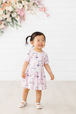 Tee Time Short Sleeve Twirl Baby Bodysuit Mila Rose - Everetts Place Boutique - 