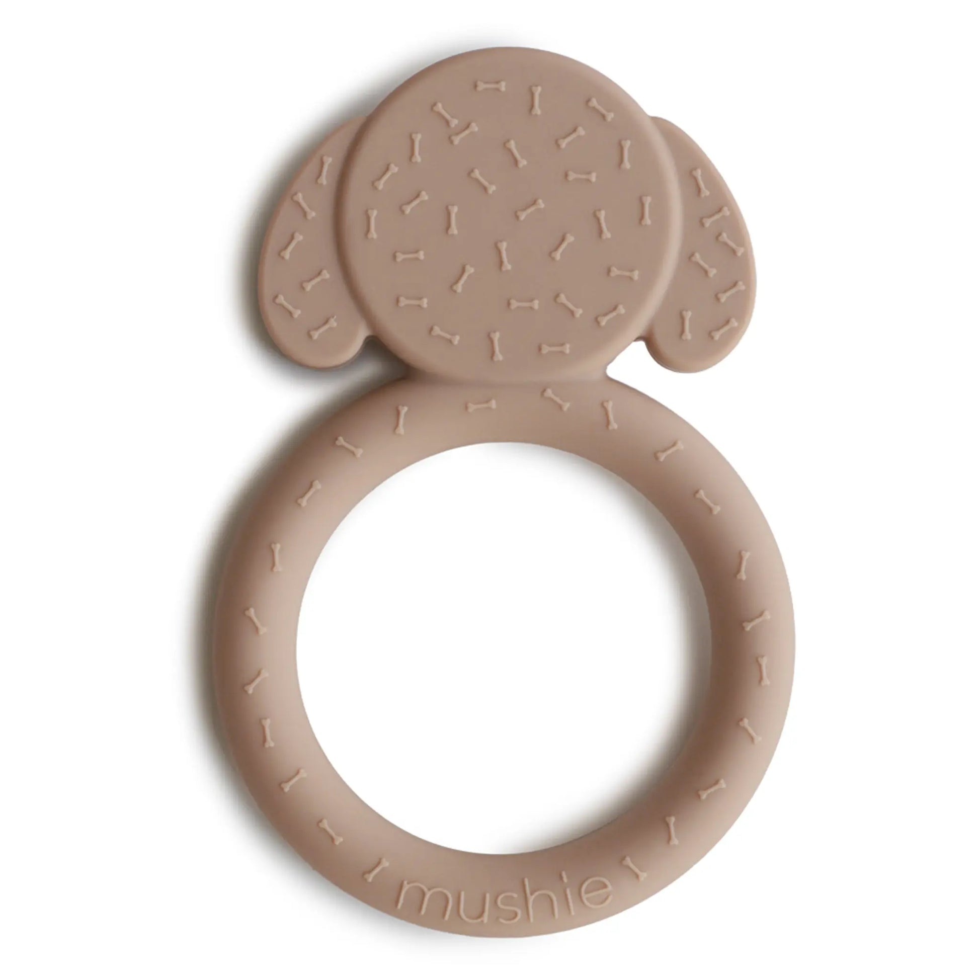 Dog Teether Made From Non Toxic Food Grade Silicone Soft And Safe For Babies Mushie