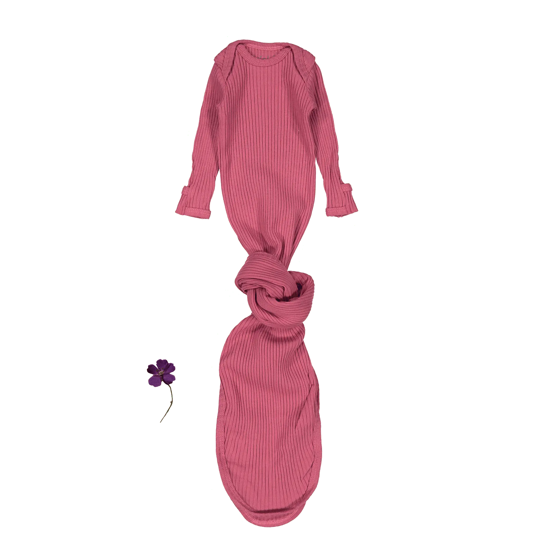 Lovely Littles The Baby Gown - Raspberry - 