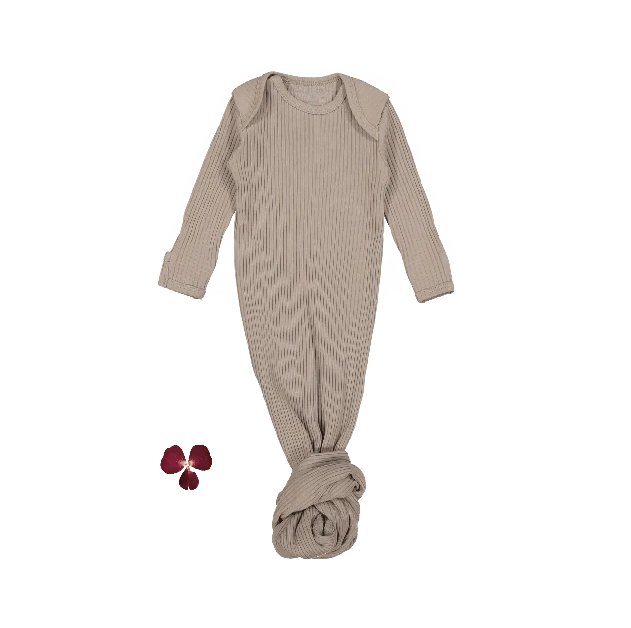 Lovely Littles The Baby Gown - Taupe - 