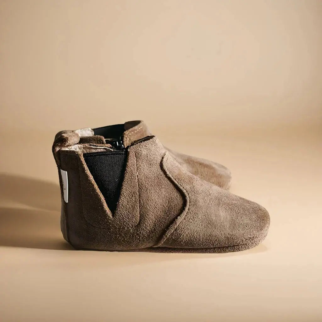 Little Love Bug Co. Comfortable The Chelsea Boots with Inner Zipper for Active Kids - Apparel & Accessories > Shoes > Baby & Toddler Shoes > Baby & Toddler Boots Boot