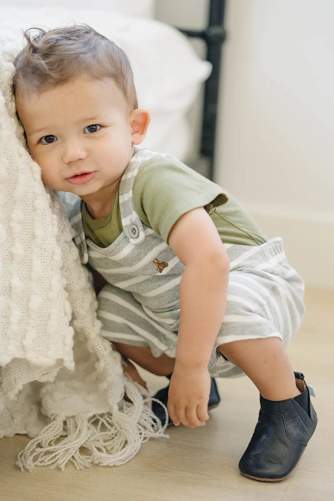 Little Love Bug Co. Comfortable The Chelsea Boots with Inner Zipper for Active Kids - Apparel & Accessories > Shoes > Baby & Toddler Shoes > Baby & Toddler Boots Boot
