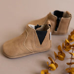 Little Love Bug Co. Comfortable The Chelsea Boots with Inner Zipper for Active Kids - Apparel & Accessories > Shoes > Baby & Toddler Shoes > Baby & Toddler Boots Boot