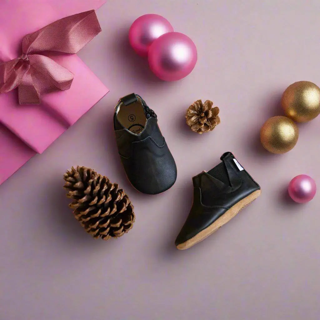 Little Love Bug Co. Comfortable The Chelsea Boots with Inner Zipper for Active Kids - Apparel & Accessories > Shoes > Baby & Toddler Shoes > Baby & Toddler Boots Boot