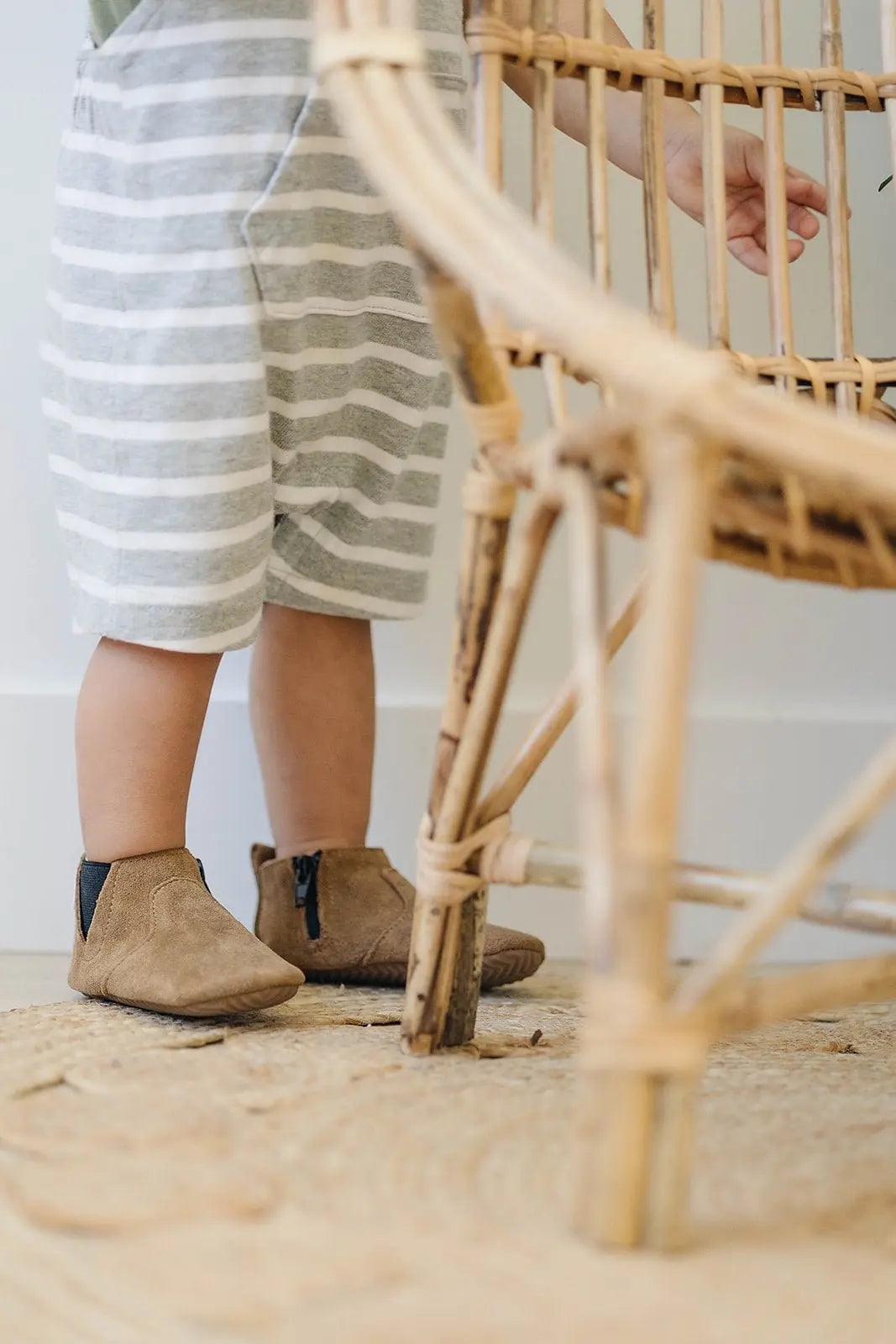 Little Love Bug Co. Comfortable The Chelsea Boots with Inner Zipper for Active Kids - Apparel & Accessories > Shoes > Baby & Toddler Shoes > Baby & Toddler Boots Boot