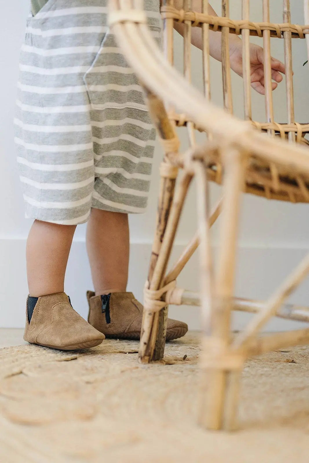 Little Love Bug Co. Comfortable The Chelsea Boots with Inner Zipper for Active Kids - Apparel & Accessories > Shoes > Baby & Toddler Shoes > Baby & Toddler Boots Boot