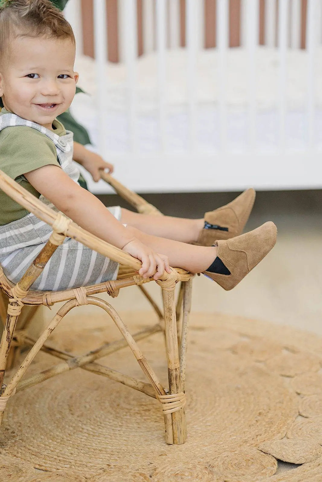Little Love Bug Co. Comfortable The Chelsea Boots with Inner Zipper for Active Kids - Apparel & Accessories > Shoes > Baby & Toddler Shoes > Baby & Toddler Boots Boot