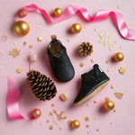 Little Love Bug Co. Comfortable The Chelsea Boots with Inner Zipper for Active Kids - Apparel & Accessories > Shoes > Baby & Toddler Shoes > Baby & Toddler Boots Boot
