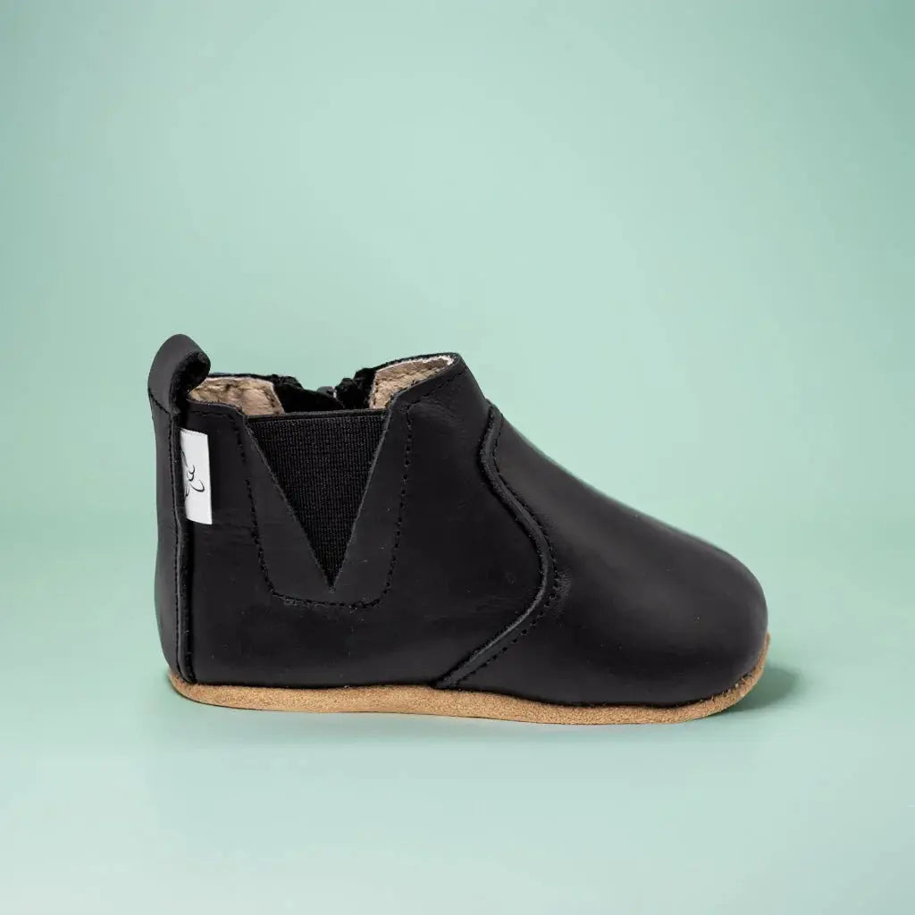 Little Love Bug Co. Comfortable The Chelsea Boots with Inner Zipper for Active Kids - Apparel & Accessories > Shoes > Baby & Toddler Shoes > Baby & Toddler Boots Boot