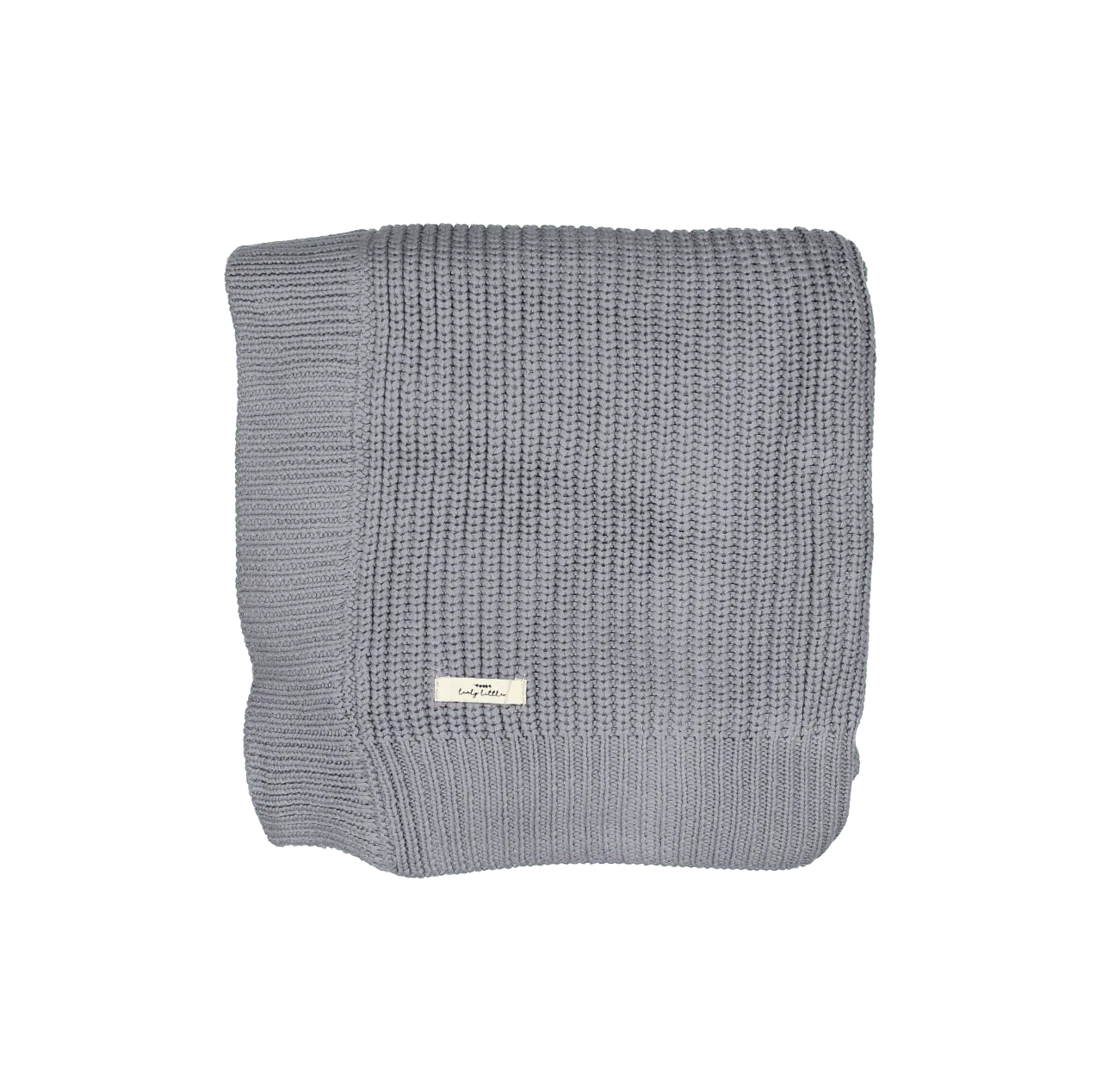 The Chunky Knit Blanket - Slate - Woolen, Wool, Grey, Woven fabric, Knitting | Everetts Place