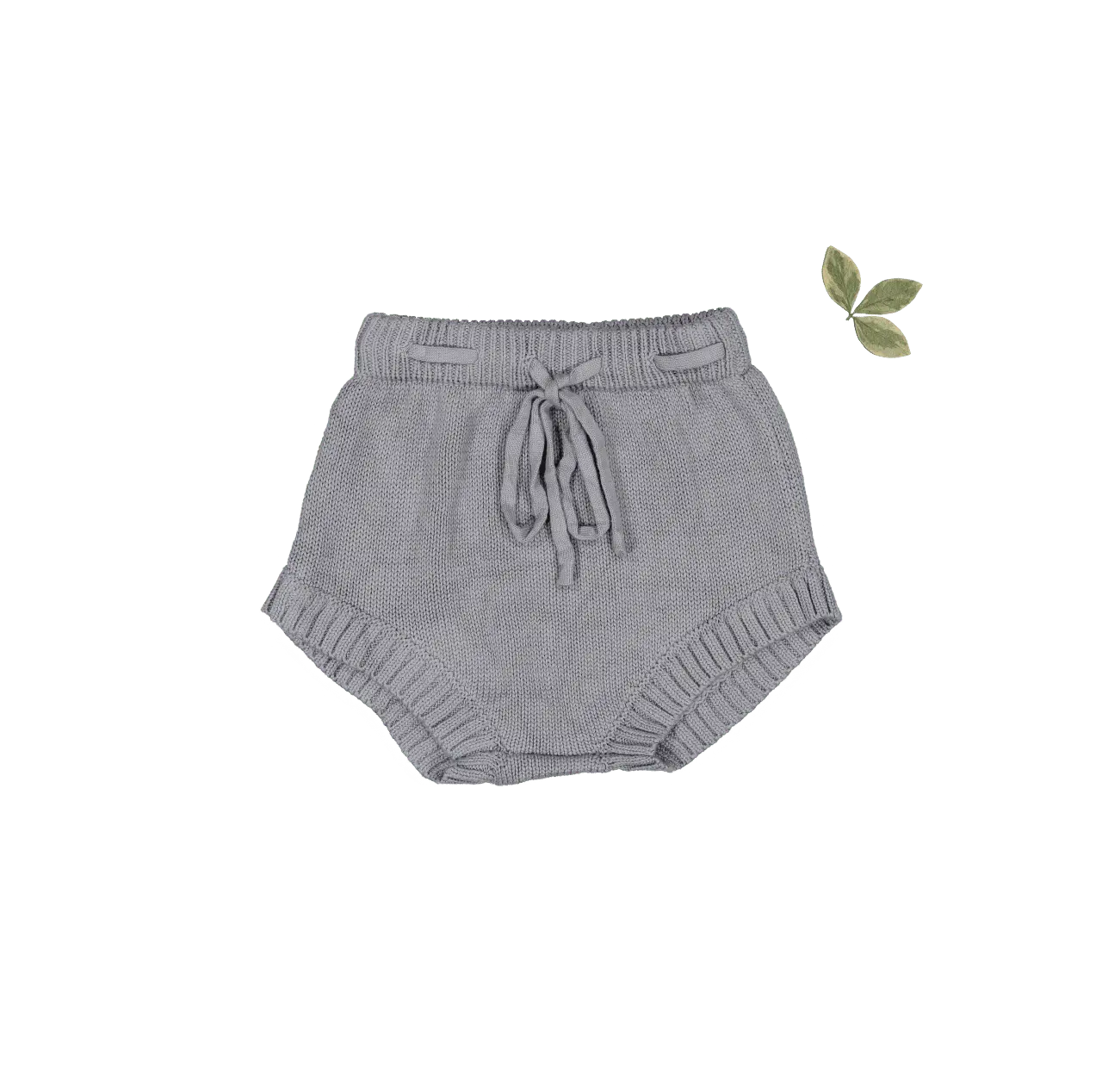 Lovely Littles The Chunky Knit Bloomer - Slate - 