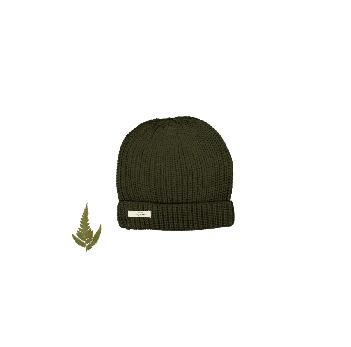 Lovely Littles The Chunky Knit Hat - Moss - 