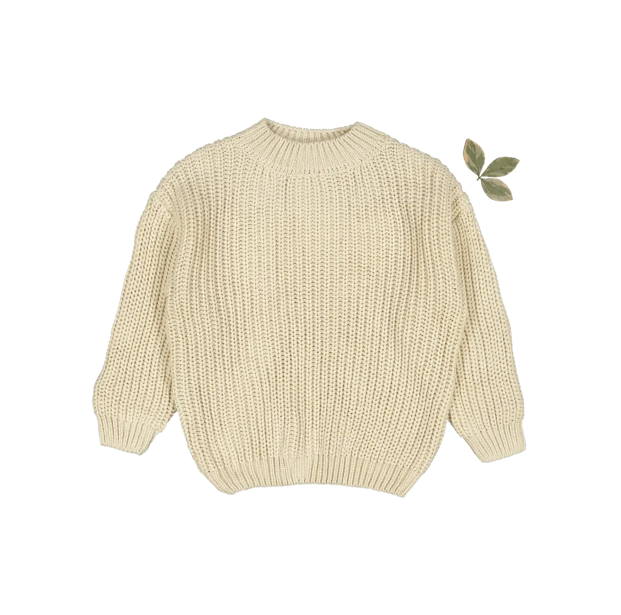 Lovely Littles The Chunky Knit Sweater - Bone - 