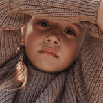 Lovely Littles The Chunky Knit Sweater - Mauve - 