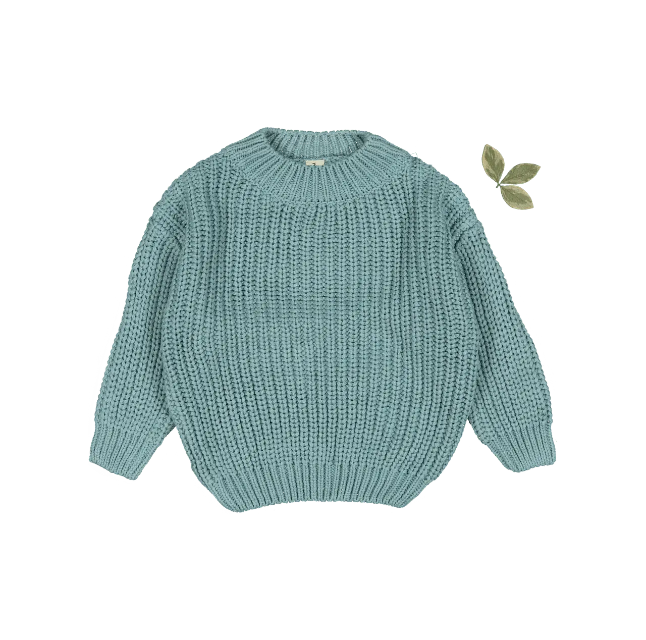 The Chunky Knit Sweater - Ocean - Textile, Fashion, Woolen, Wool, Knitting | Everetts Place