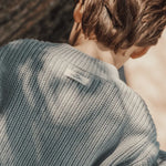 Lovely Littles The Chunky Knit Sweater - Slate - 