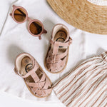 Little Love Bug Co. Comfortable Closed Toe Sandals with Support for Active Children - Apparel & Accessories > Shoes > Baby & Toddler Shoes > Baby & Toddler Sandals Sandal
