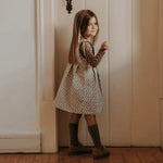 Lovely Littles The Corduroy Bloomer - Neutral Floral - 