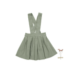 Lovely Littles The Corduroy Dress - Sage - 
