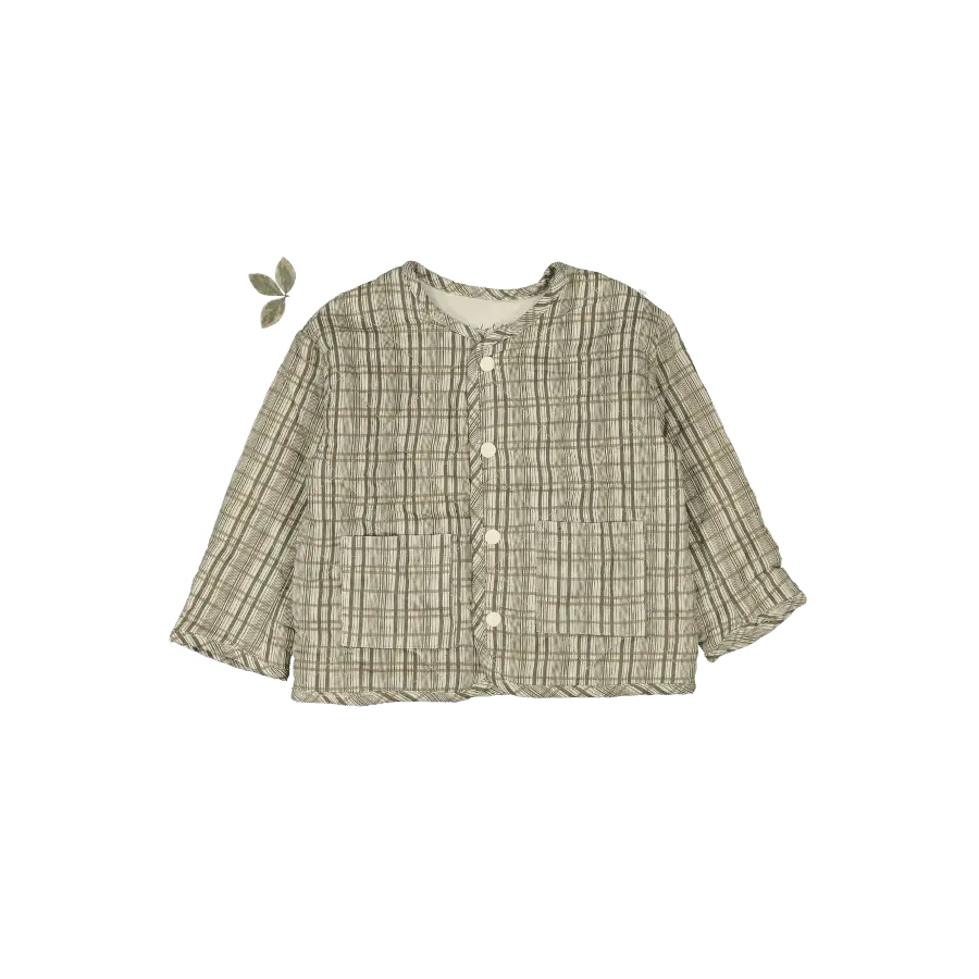 The Corduroy Jacket - Plaid - Sleeve, Collar, Textile, Button, Clothes hanger | Everetts Place