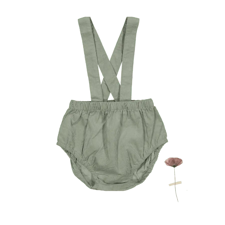 The Corduroy Romper - Sage - Baby & Toddler Clothing, Child, Overall, Swimwear | Everetts Place