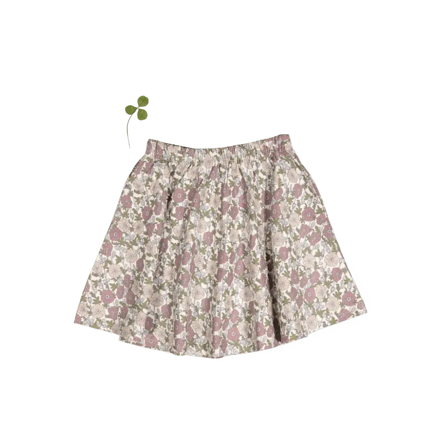 The Corduroy Skirt -  Ava - Textile, Pink, Skort, A-line, Pattern | Everetts Place
