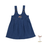 The Denim Dress - Blue - Blue, Denim, Textile, Baby & Toddler Clothing, One-piece garment | Everetts Place