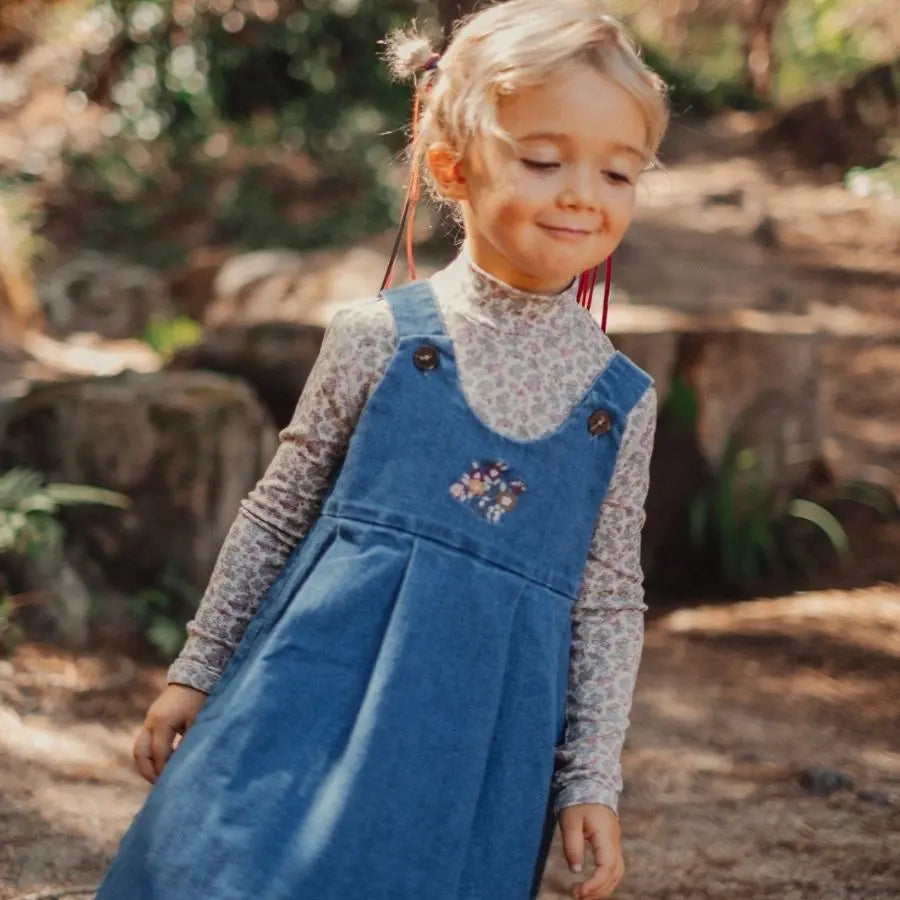 Lovely Littles The Denim Dress - Blue - 