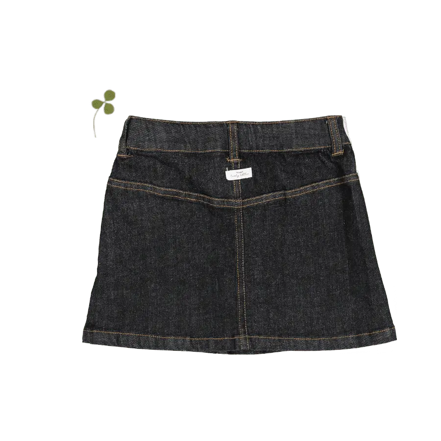 Lovely Littles The Denim Skirt - Black - 