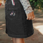 Lovely Littles The Denim Skirt - Black - 