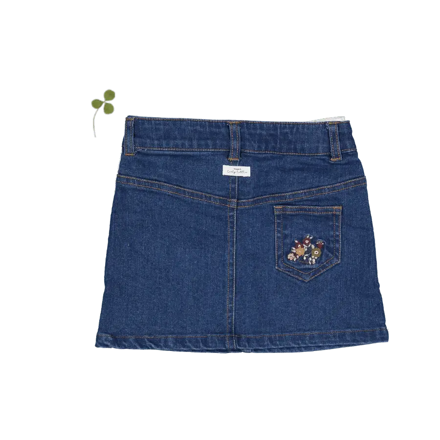 Lovely Littles The Denim Skirt - Blue - 