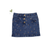 The Denim Skirt - Mini Tulip - Denim, Button, Skirt, Miniskirt | Everetts Place