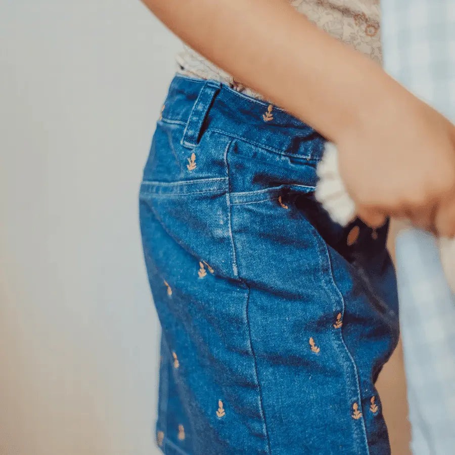 Lovely Littles The Denim Skirt - Mini Tulip - 