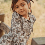 Lovely Littles The Dressy Collar Dress - Magnolia - 