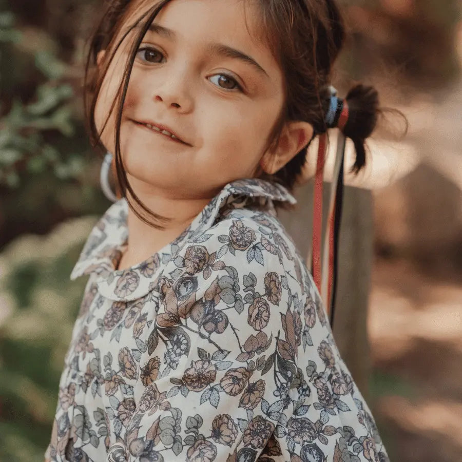 Lovely Littles The Dressy Collar Dress - Magnolia - 
