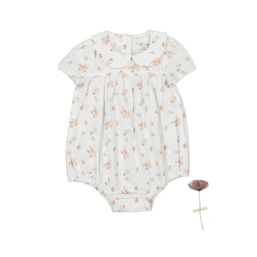 The Dressy Romper - Seashell - Baby & Toddler Clothing, Infant bodysuit, Clothing | Everetts Place