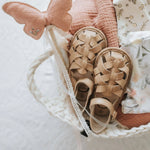Little Love Bug Co. Ella Sandal with Elastic Entrance for Little Girls Everyday Wear - Apparel & Accessories > Shoes > Baby & Toddler Shoes > Baby & Toddler Sandals Sandal