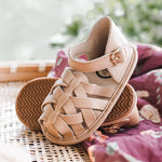 Little Love Bug Co. Ella Sandal with Elastic Entrance for Little Girls Everyday Wear - Apparel & Accessories > Shoes > Baby & Toddler Shoes > Baby & Toddler Sandals Sandal