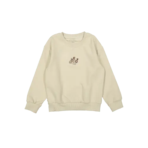 The Embroidered Sweatshirt - Flower - Sleeve, Active Shirt, Long-sleeved T-shirt, Baby & Toddler Clothing, Sweater | Everetts Place