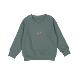The Embroidered Sweatshirt - Fox - Sleeve, Textile, Active Shirt, Long-sleeved T-shirt, Sweater | Everetts Place
