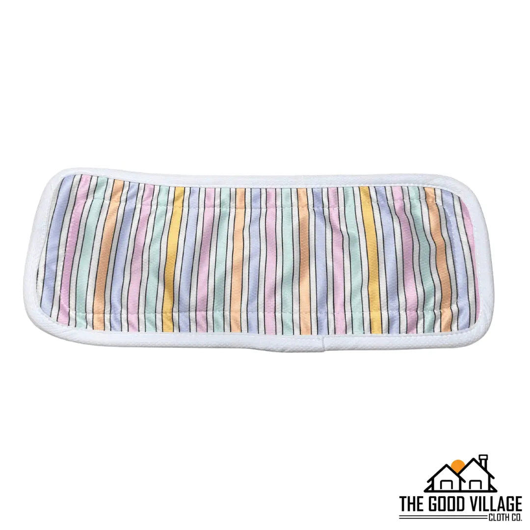 The Good Village Cloth Co. Bamboo Booster | Single | Sun - Kissed Stripes - 