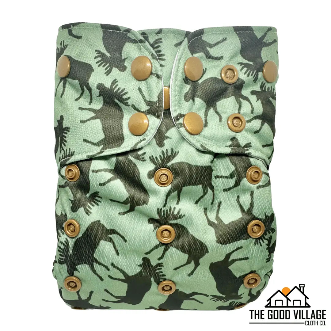 The Good Village Cloth Co. One Size Pocket Diaper | Mooses - 