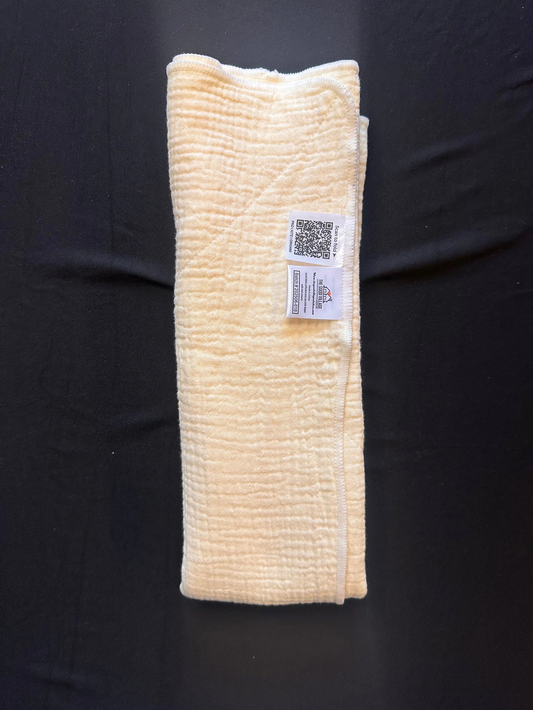 The Good Village Cloth Co. Origami Smart Flat – Driftwood - 