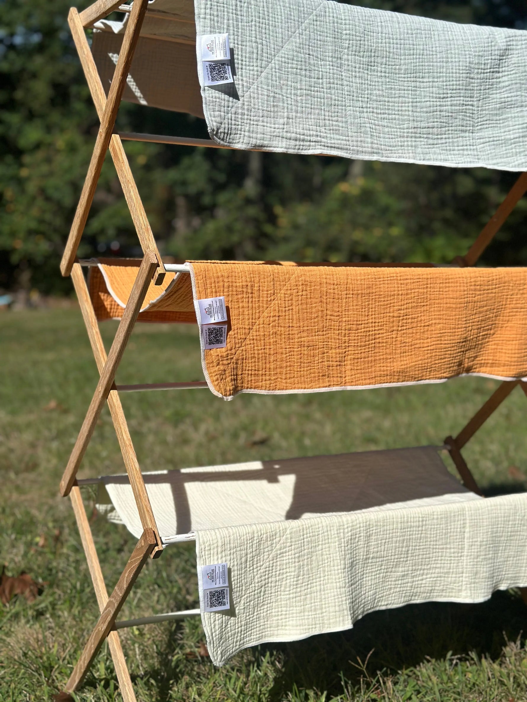 The Good Village Cloth Co. Origami Smart Flat – Driftwood - 