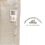 The Good Village Cloth Co. Origami Smart Flat – Evermoss - 