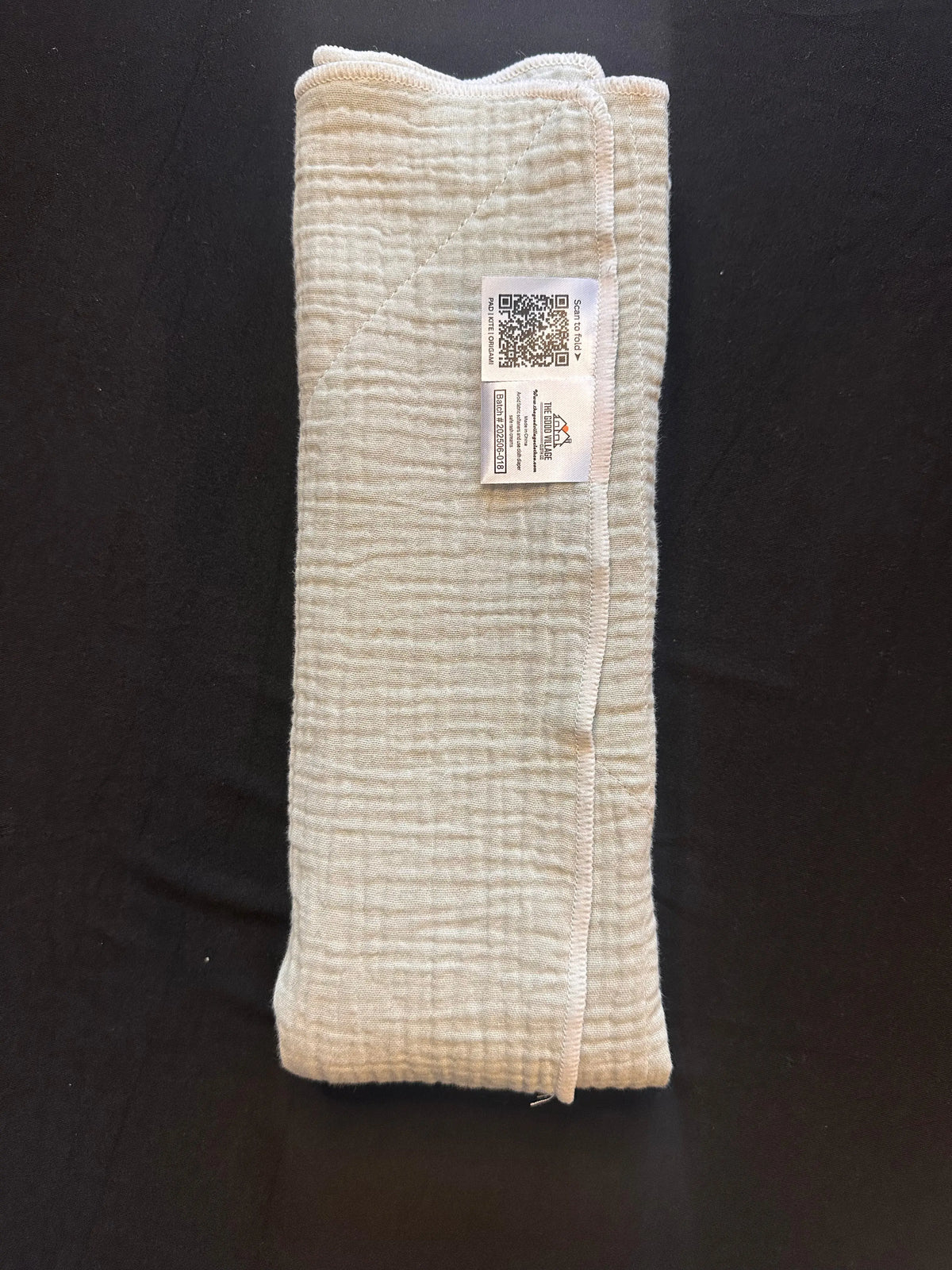 The Good Village Cloth Co. Origami Smart Flat – Evermoss - 