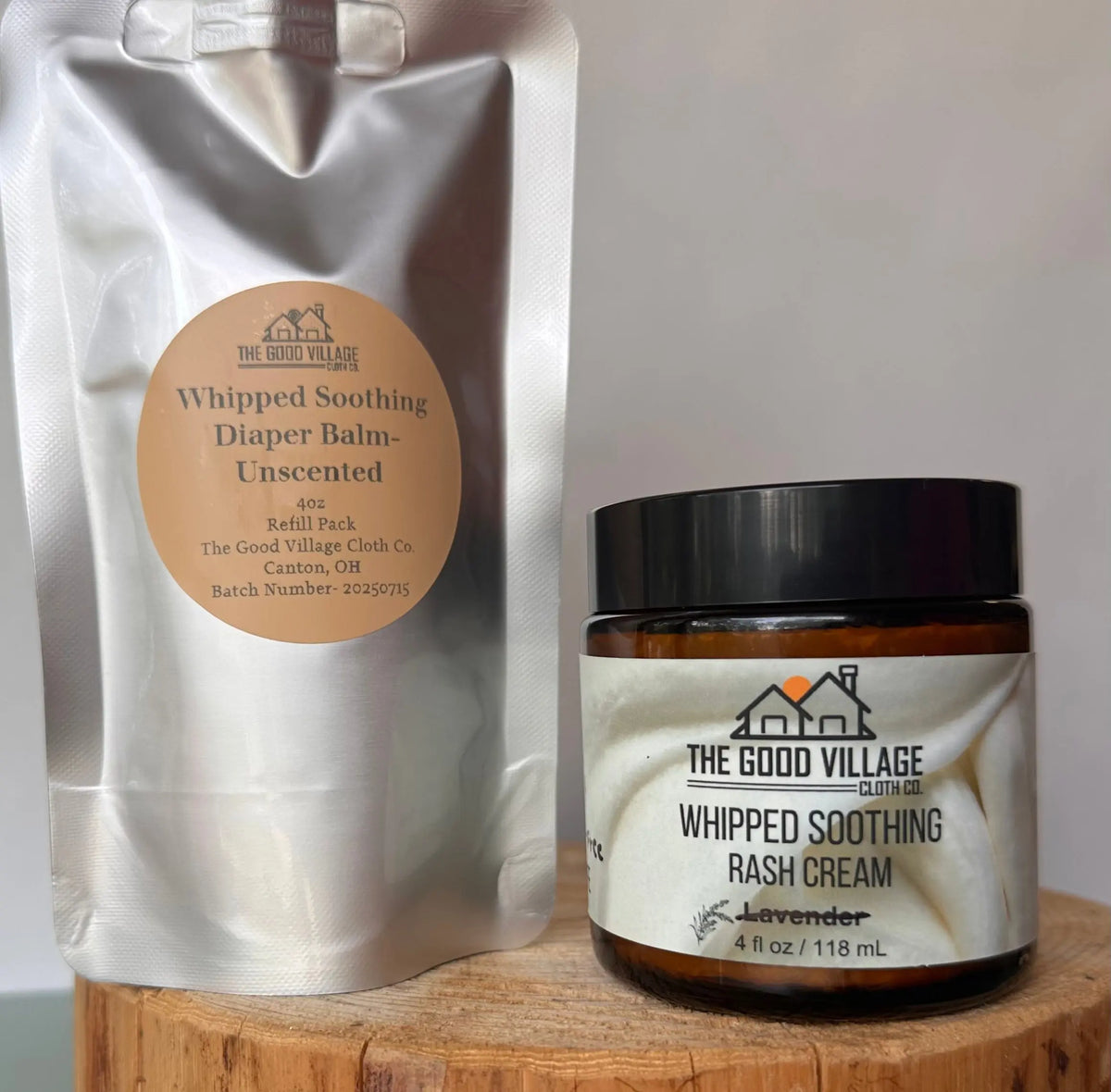 The Good Village Cloth Co. Whipped Soothing Diaper Cream - 